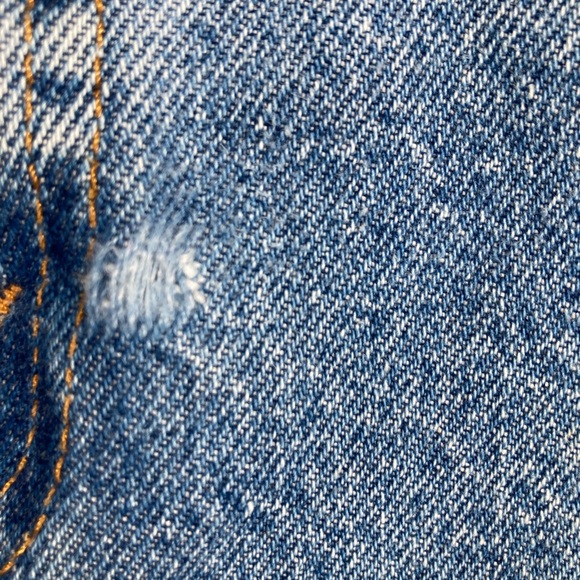 VTG 90s Levi's Men's 505 Straight Jeans Y2K - Picture 4 of 8